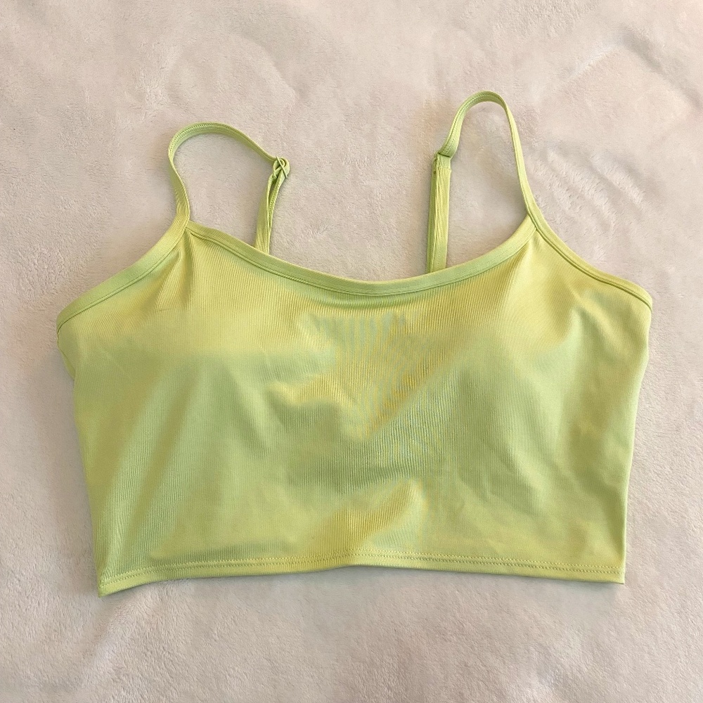 PINK Sport Neon Green Bra Medium